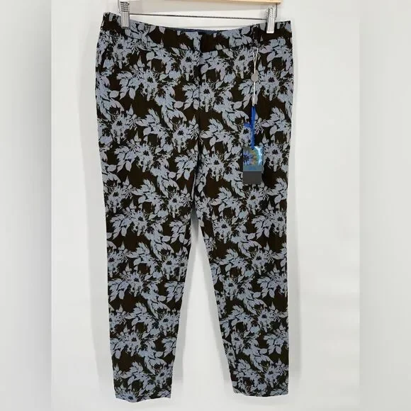NWT le’s Floral Metallic Trousers Giglio IT 44 (USM/8) - Picture 9 of 9